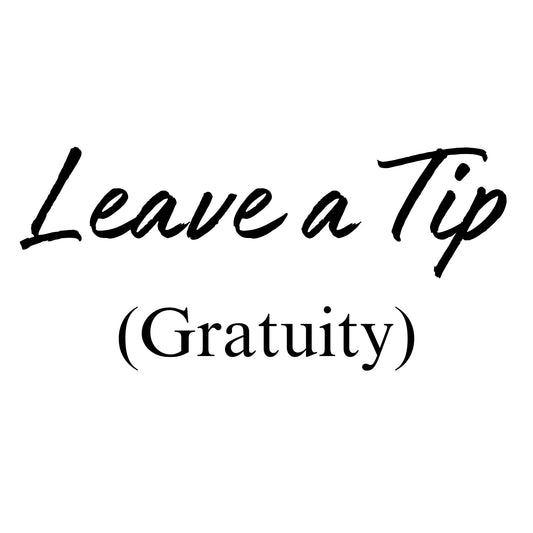 Gratuity - Add a Tip